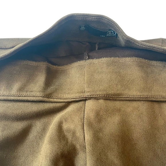 BBJ Los Angeles Women’s Pant Pull On “Suede” Super Soft Wide Band Tapered - Picture 3 of 7